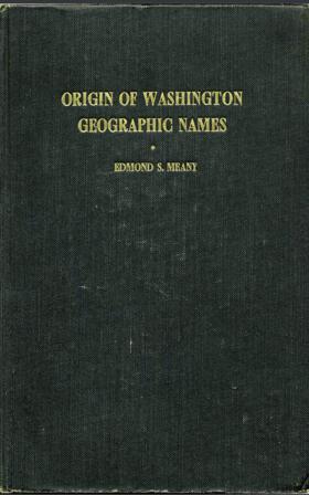 Title Cover Image: Origin of Washington geographic names